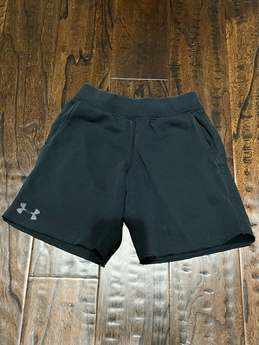 Under Armour Boy’s Black Athletic Training Sweat Shorts